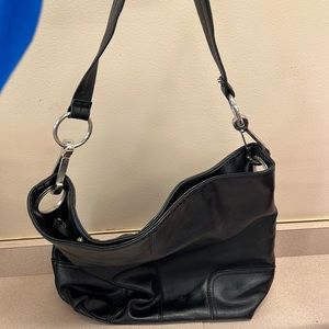 Bueno Black Leather Purse.